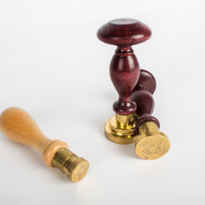 Sceau à cire empreinte ronde SR40